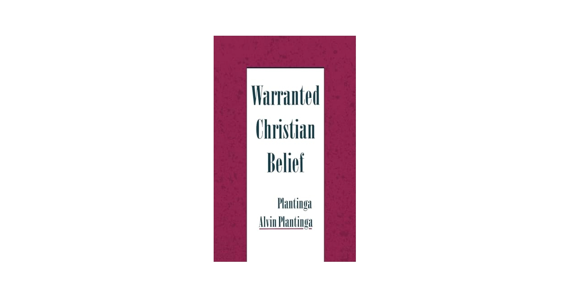 Warranted Christian Belief 　中古洋書 Amazon.com: Warranted Christian Belief: 9780195131925